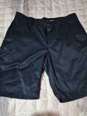 Amazon Essentials Men's Navy Flat Front Shorts